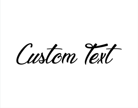 Custom Sticker Legendary Hollywood Font - cartattz1.myshopify.com