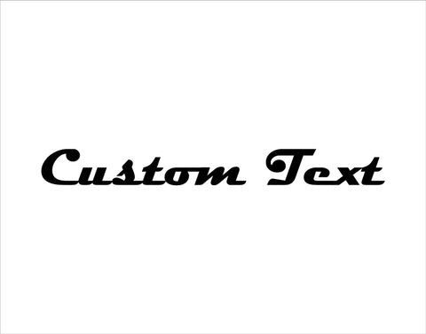 Custom Sticker Magneto Bold Font - cartattz1.myshopify.com