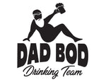 Dad Bod Drinking Team Decal with Mug - cartattz1.myshopify.com