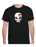 Firefighter Shirt Skull Thin Red Line Axe - cartattz1.myshopify.com