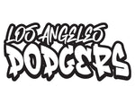 MLB Graffiti Decals los angeles dodgers - cartattz1.myshopify.com