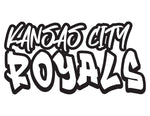 MLB Graffiti Decals kansas city royals - cartattz1.myshopify.com