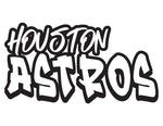 MLB Graffiti Decals houston astros - cartattz1.myshopify.com