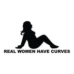 Mom Bod Classy Trucker Decal Real Women Have Curves Funny Sticker