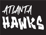 NBA Graffiti Decals-Atlanta Hawks - cartattz1.myshopify.com