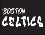 NBA Graffiti Decals-Boston Celtics - cartattz1.myshopify.com