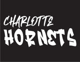NBA Graffiti Decals-Charlotte Hornets - cartattz1.myshopify.com