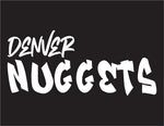 NBA Graffiti Decals-Denver Nuggets - cartattz1.myshopify.com