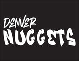 NBA Graffiti Decals-Denver Nuggets - cartattz1.myshopify.com