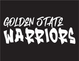 NBA Graffiti Decals-Golden State Warriors - cartattz1.myshopify.com