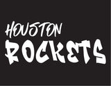 NBA Graffiti Decals-Houston Rockets - cartattz1.myshopify.com