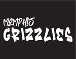 NBA Graffiti Decals-Memphis Grizzlies - cartattz1.myshopify.com