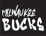 NBA Graffiti Decals-Milwaukee Bucks - cartattz1.myshopify.com