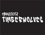 NBA Graffiti Decals-Minnesota Timberwolves - cartattz1.myshopify.com