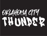NBA Graffiti Decals-Oklahoma City Thunder - cartattz1.myshopify.com
