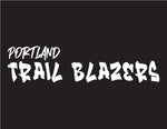 NBA Graffiti Decals- Portland Trail Blazers - cartattz1.myshopify.com