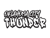 NBA Graffiti Decals-Oklahoma City Thunder - cartattz1.myshopify.com