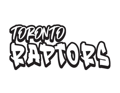NBA Graffiti Decals- Toronto Raptors - cartattz1.myshopify.com