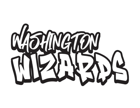 NBA Graffiti Decals- Washington Wizards - cartattz1.myshopify.com