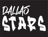 NHL Graffiti Decals- Dallas Stars - cartattz1.myshopify.com