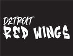 NHL Graffiti Decals-Detroit Red Wings - cartattz1.myshopify.com