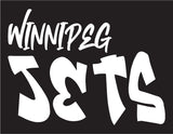 NHL Graffiti Decals-Winnipeg Jets - cartattz1.myshopify.com