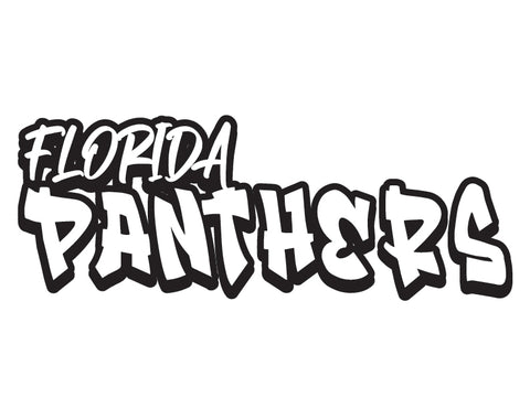 NHL Graffiti Decals-Florida Panthers - cartattz1.myshopify.com