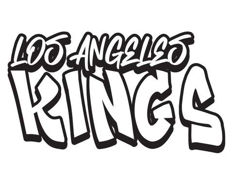 NHL Graffiti Decals-Los Angeles Kings - cartattz1.myshopify.com