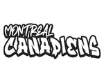 NHL Graffiti Decals-Montreal Canadiens - cartattz1.myshopify.com