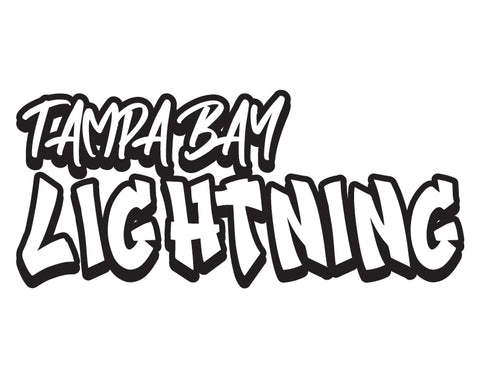 NHL Graffiti Decals-Tampa Bay Lightning - cartattz1.myshopify.com