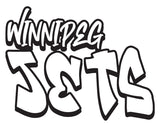 NHL Graffiti Decals-Winnipeg Jets - cartattz1.myshopify.com
