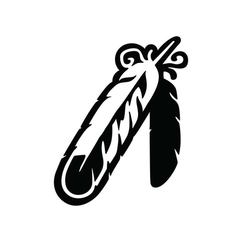 Native American Feather Sticker 1 - cartattz1.myshopify.com