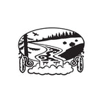 Native American River Sticker 1 - cartattz1.myshopify.com