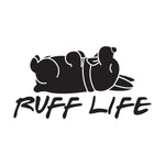 Lazy Dog Decal Ruff Life - cartattz1.myshopify.com