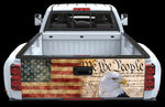 We the people American Flag and Eagle Tailgate Wrap - cartattz1.myshopify.com