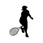 Tennis Sticker 2 - cartattz1.myshopify.com