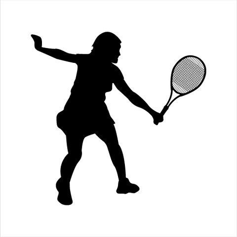Tennis Sticker 9 - cartattz1.myshopify.com