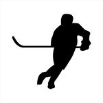 Hockey Sticker 7 - cartattz1.myshopify.com