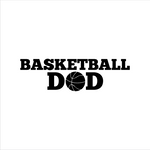 Basketball Dad Sticker - cartattz1.myshopify.com